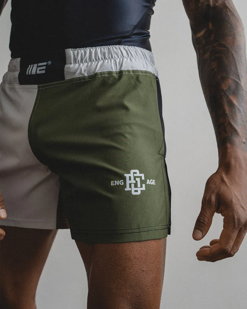 4-Panel MMA Hybrid Shorts