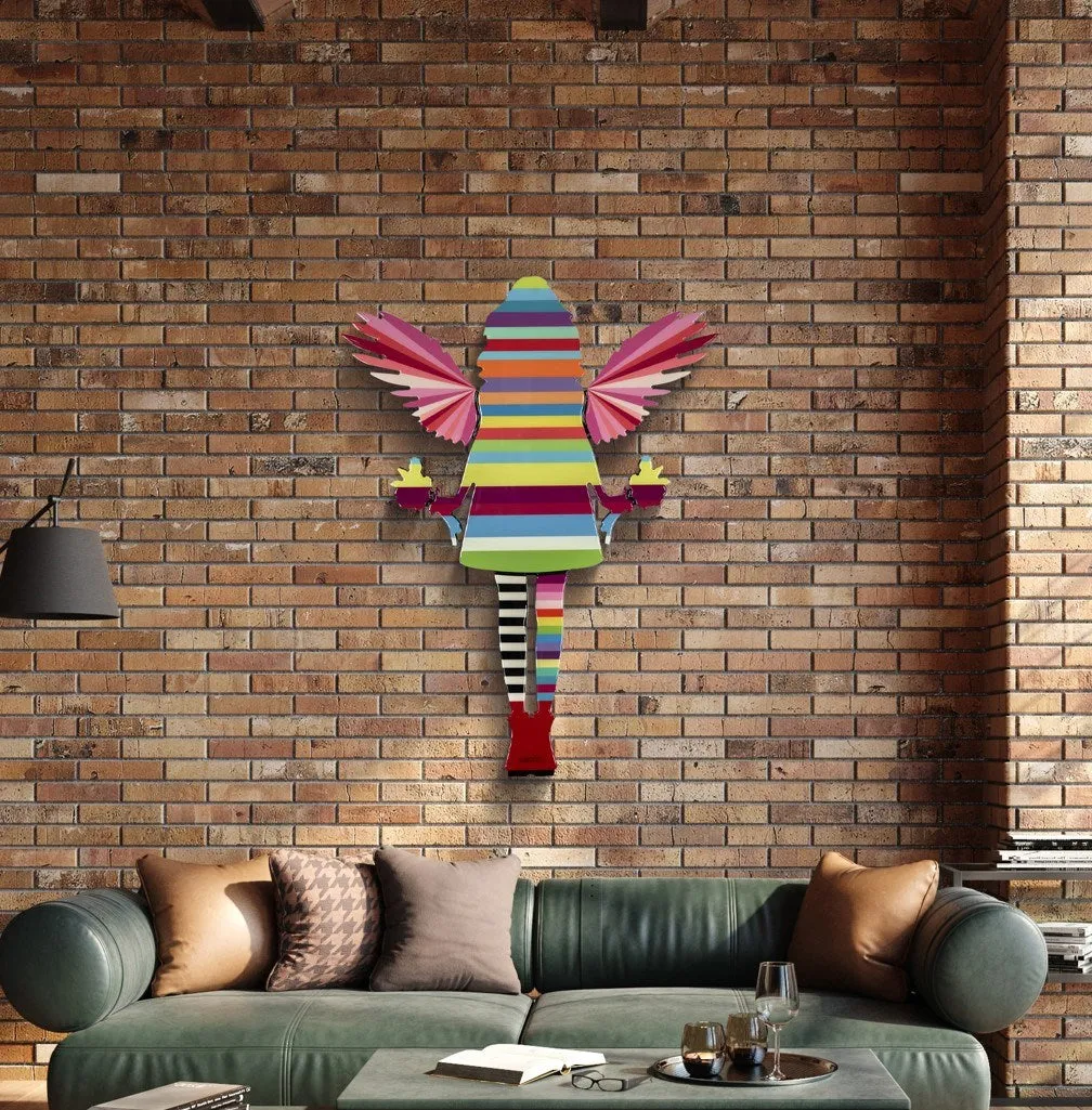 Angel Cake  -Candy Striped