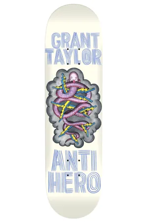 ANTIHERO DECK HUG THE PAVEMENT TAYLOR 8.38 X 32.25 - WHITE