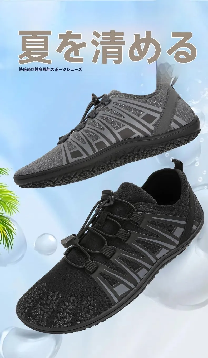 Barefoot Tennis Shoes for Women Cross Training Quick Dry Wide Toe Box Non Slip Breathable Lightweight Zero Drop Sole Minimalist