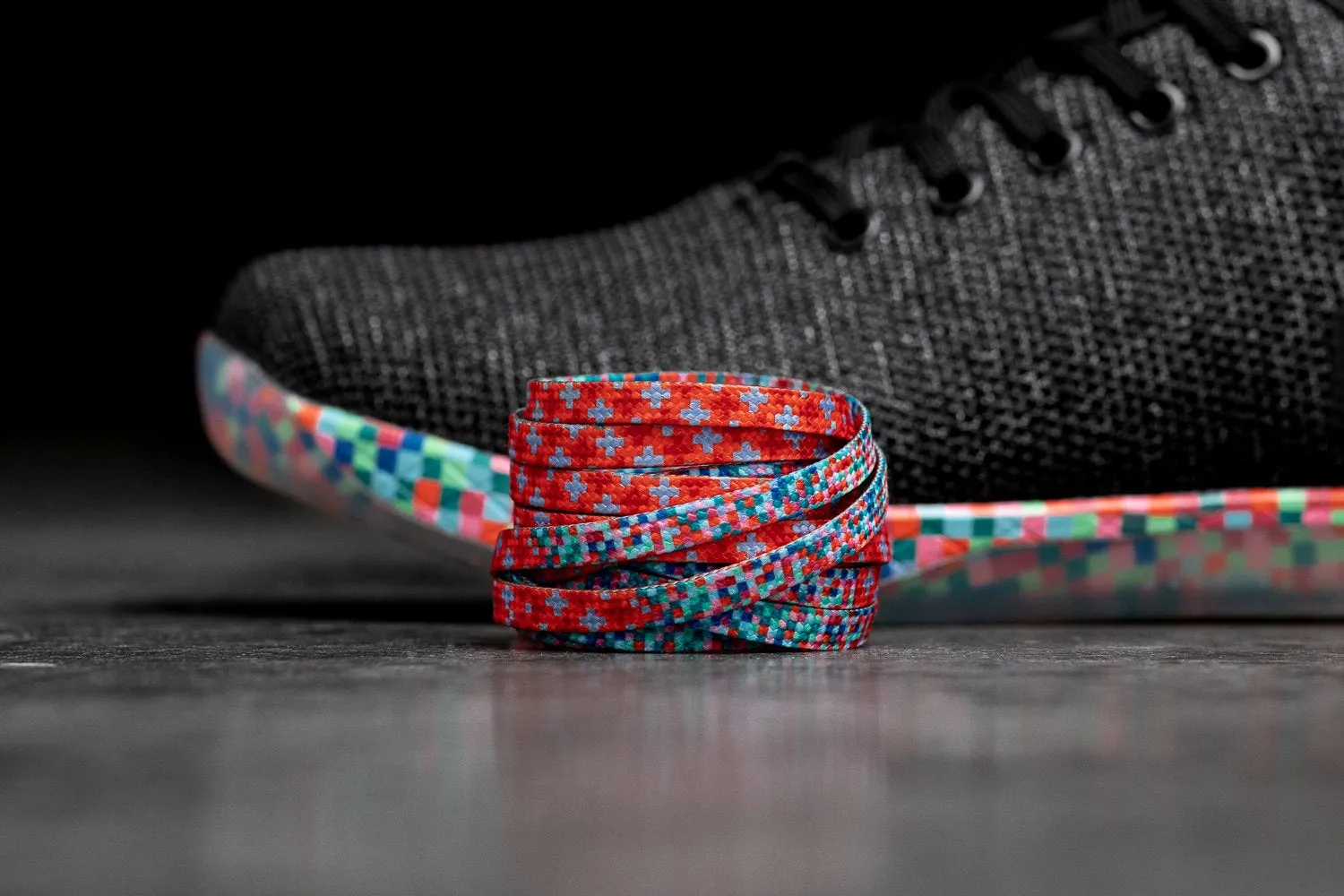 BLACK HEATHER PIXEL TRAINER (MEN'S)