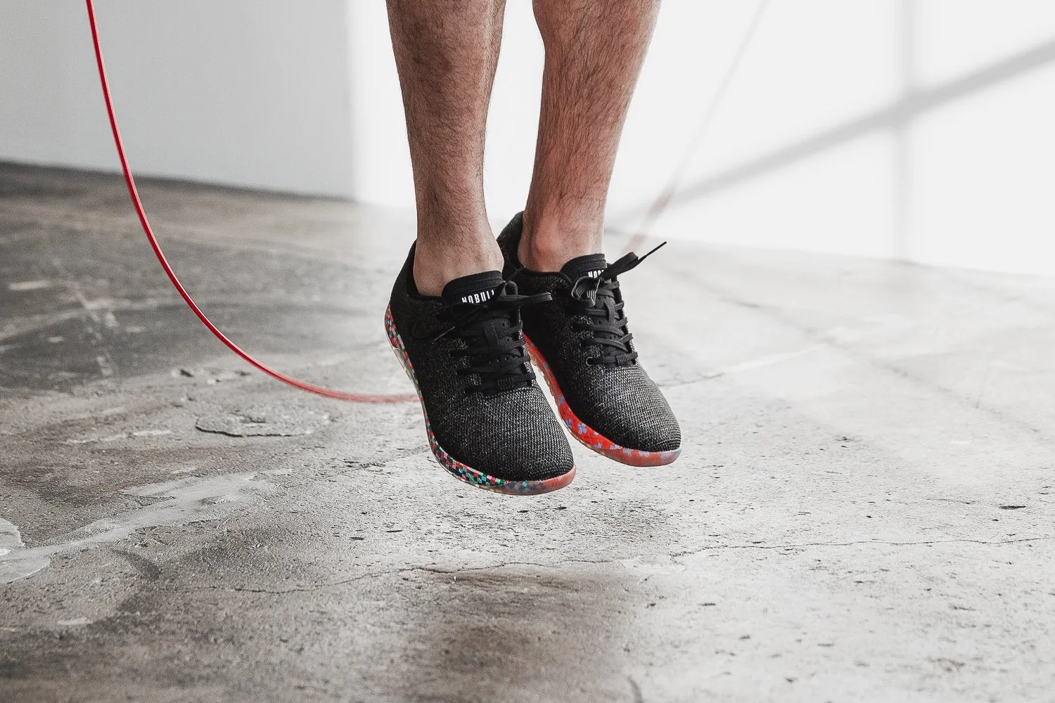 BLACK HEATHER PIXEL TRAINER (MEN'S)