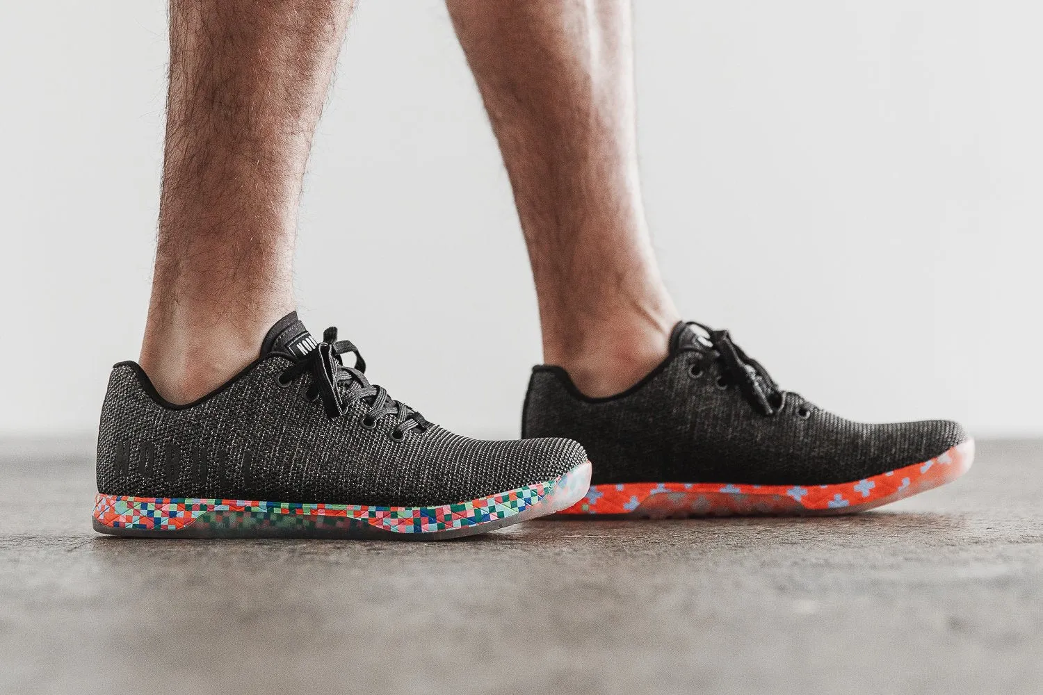 BLACK HEATHER PIXEL TRAINER (MEN'S)