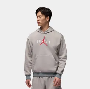 Brooklyn Fleece Jumpman Pullover Mens Hoodie (Medium Grey/Cool Grey)