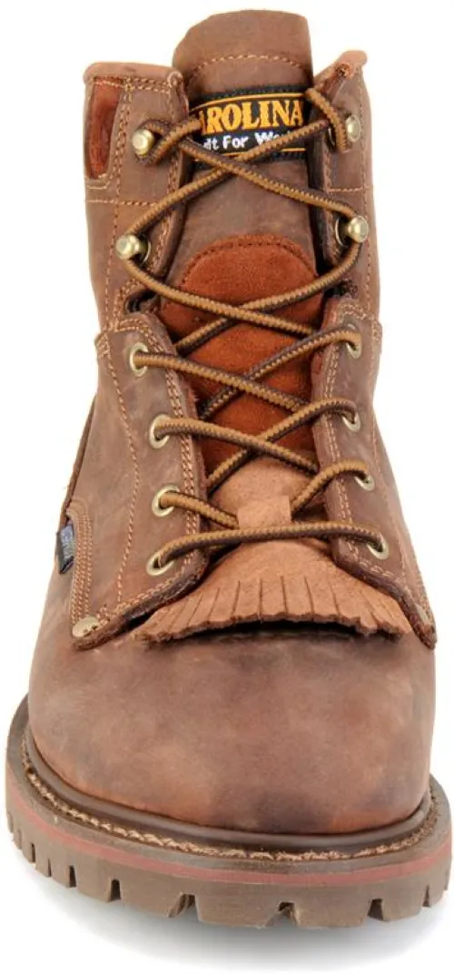 Carolina 6" Waterproof Grizzly Boots #CA7028