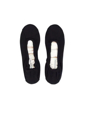 Cashmere Slipper in Black
