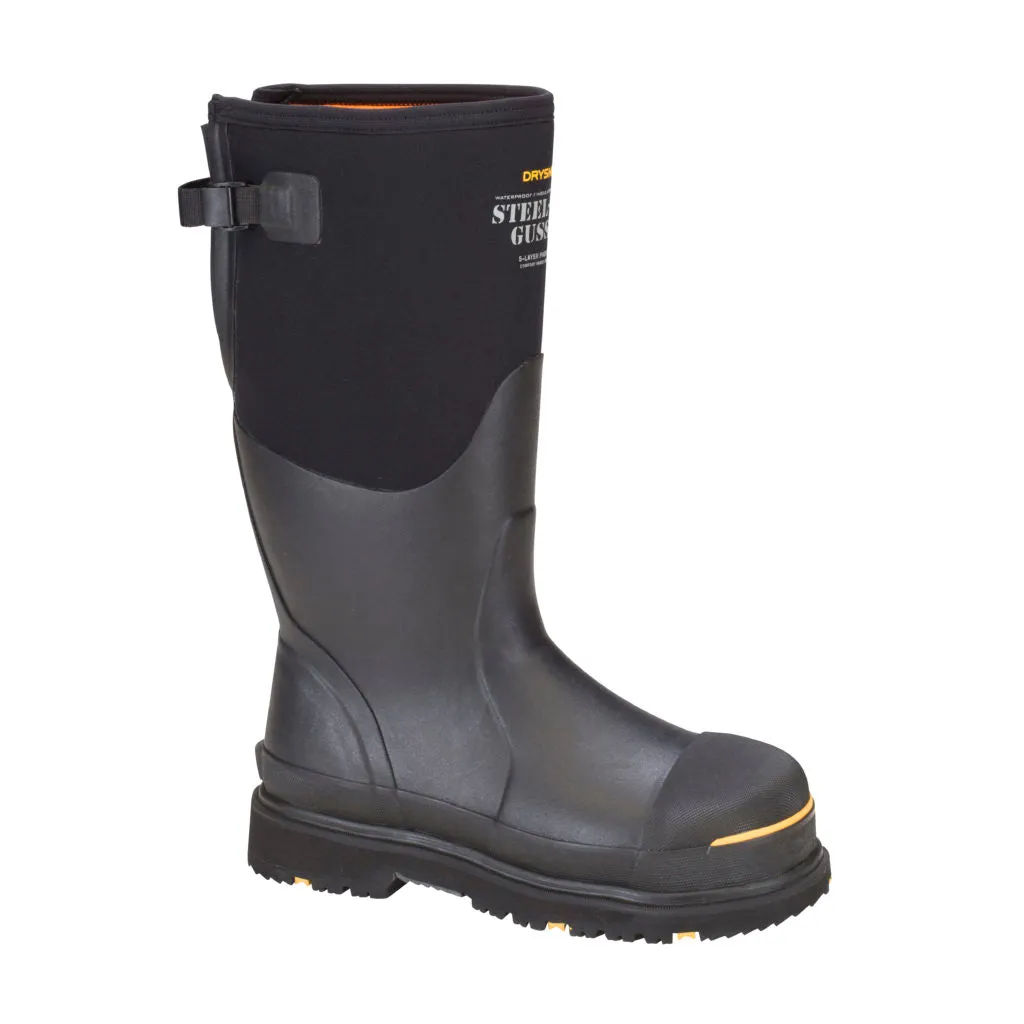 DRYSHOD Steel-Toe Adjustable Gusset Work Boot