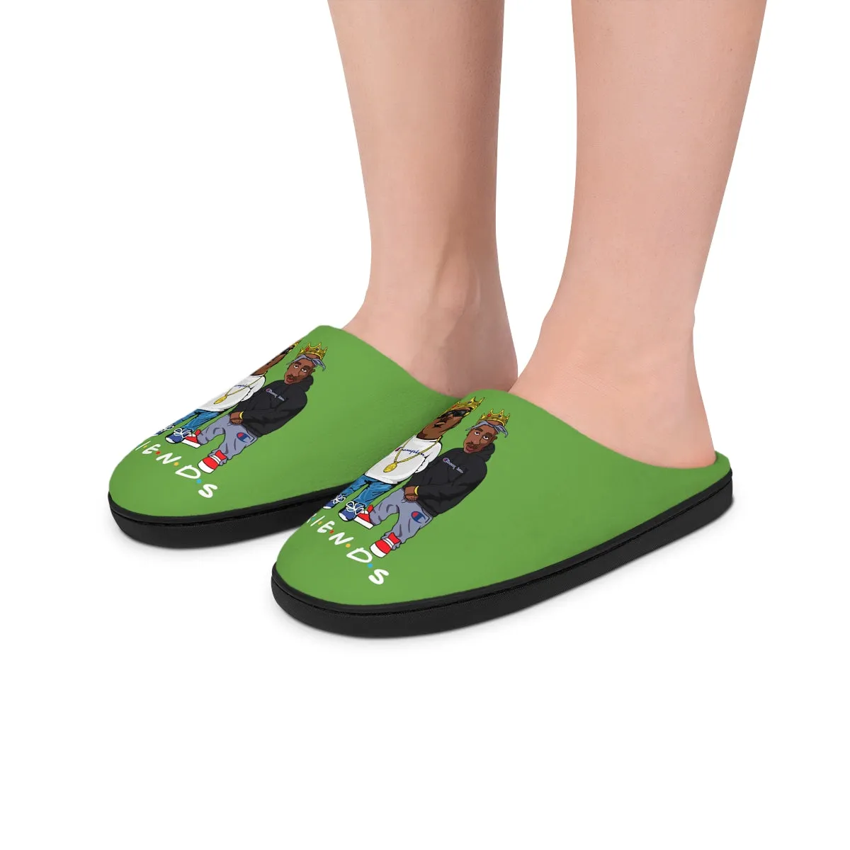 FRIENDS SLIPPERS ROYAL BLUE