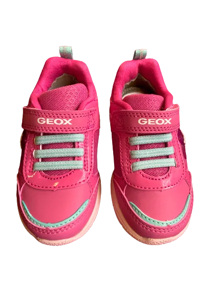 Girls Geox B.Sprintye Light Up Trainers