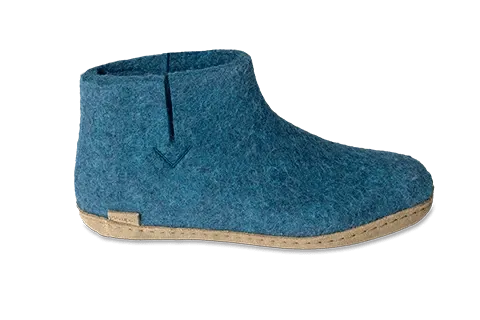 Glerup Leather Sole Bootie