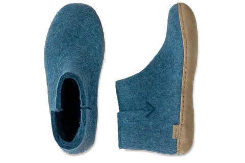 Glerup Leather Sole Bootie