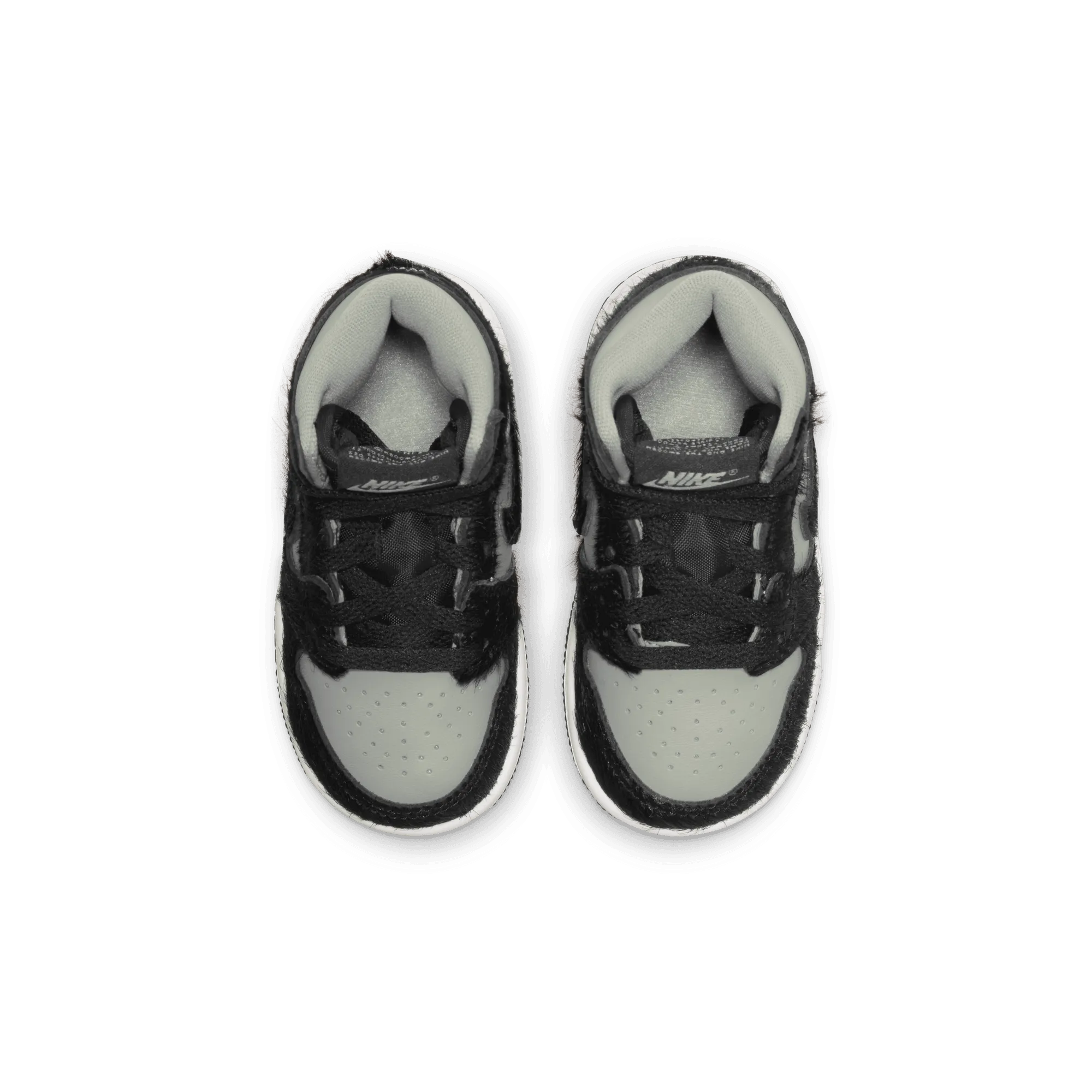 Jordan - Girl - TD Retro 1 High - Medium Grey/Black/White