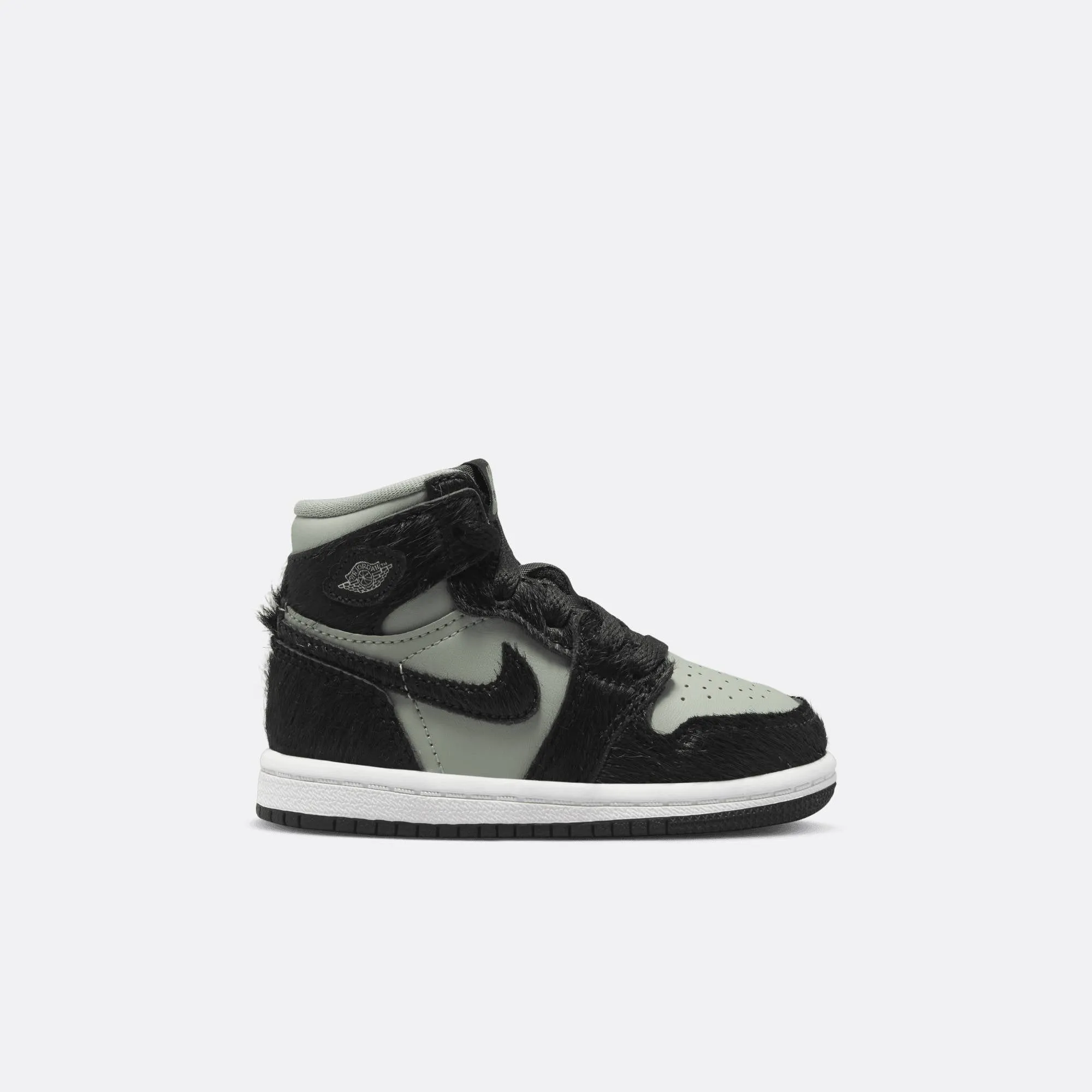 Jordan - Girl - TD Retro 1 High - Medium Grey/Black/White