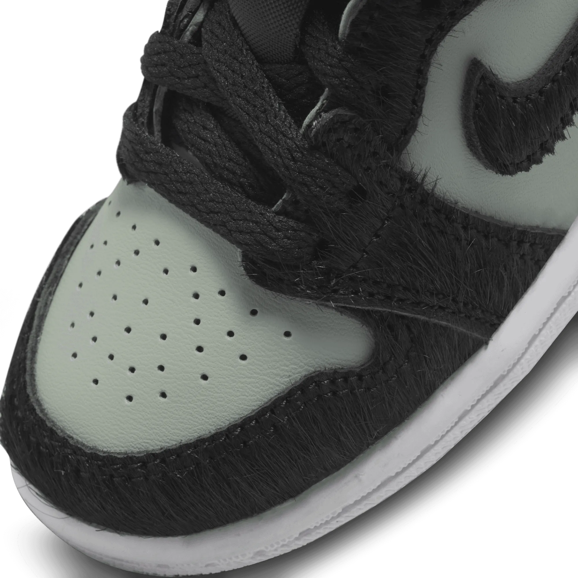 Jordan - Girl - TD Retro 1 High - Medium Grey/Black/White