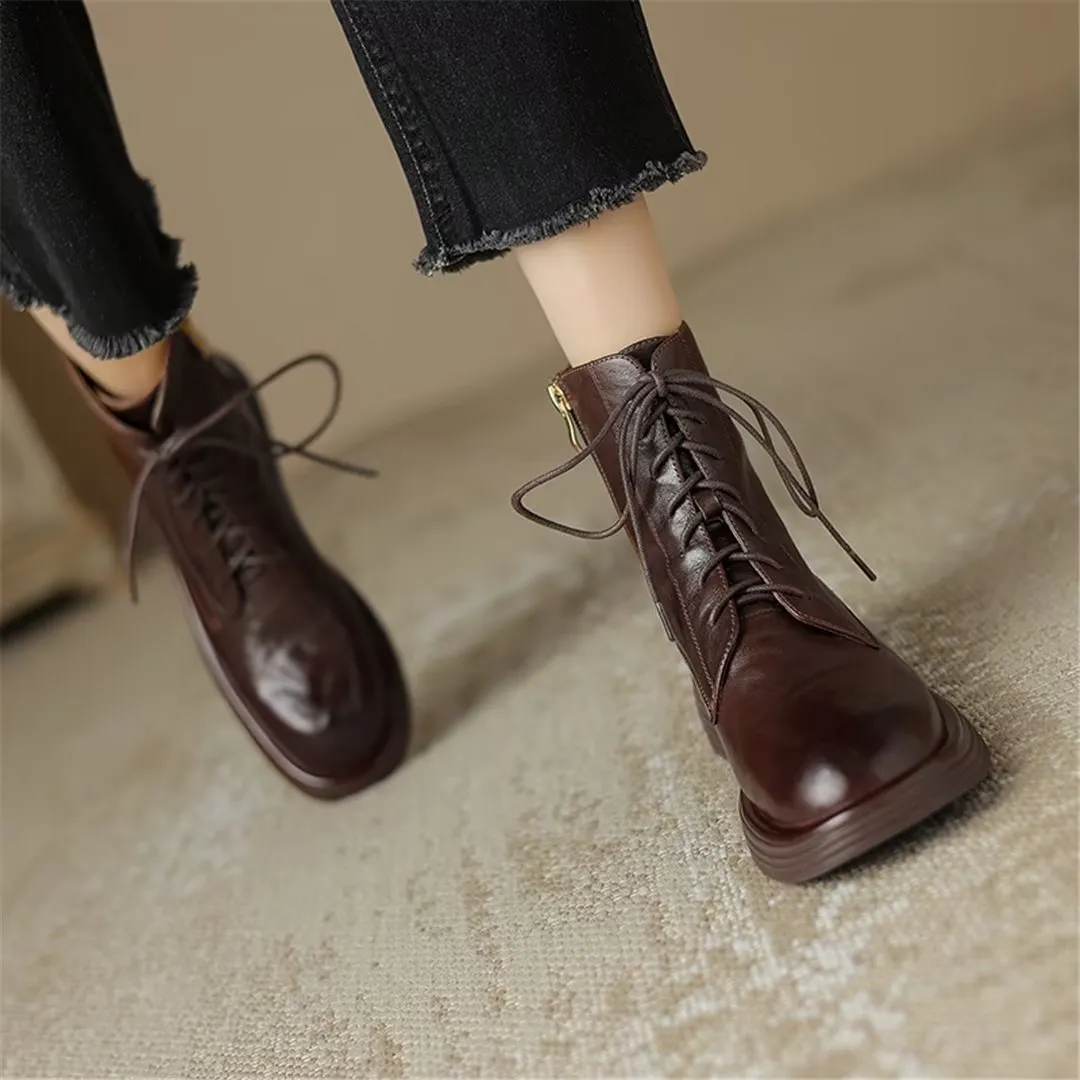 Lustrévo Everyday Lace Boots