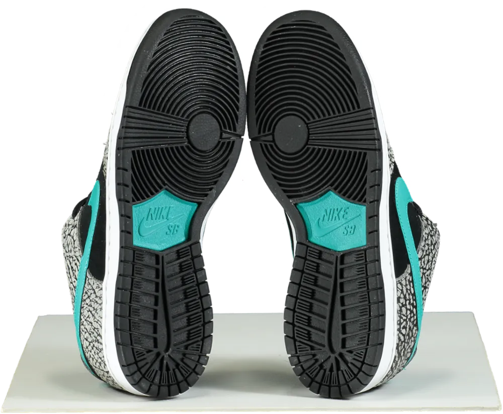 Nike BQ6817 Grey/Clear Jade-Black Dunk Low Pro Trainers UK 6.5 