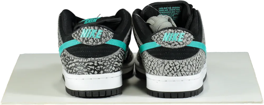 Nike BQ6817 Grey/Clear Jade-Black Dunk Low Pro Trainers UK 6.5 