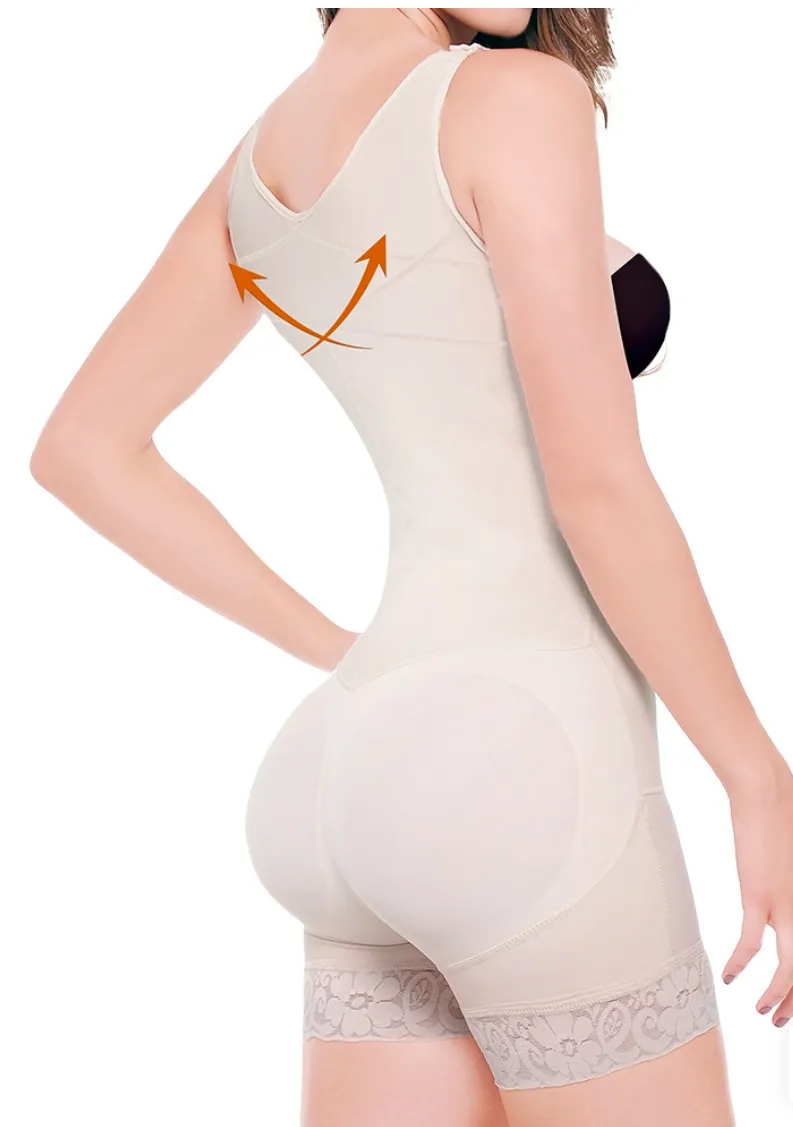 ON SALE 1502 ANN M LILIANA  Body Shaper with zipper , high back and straps