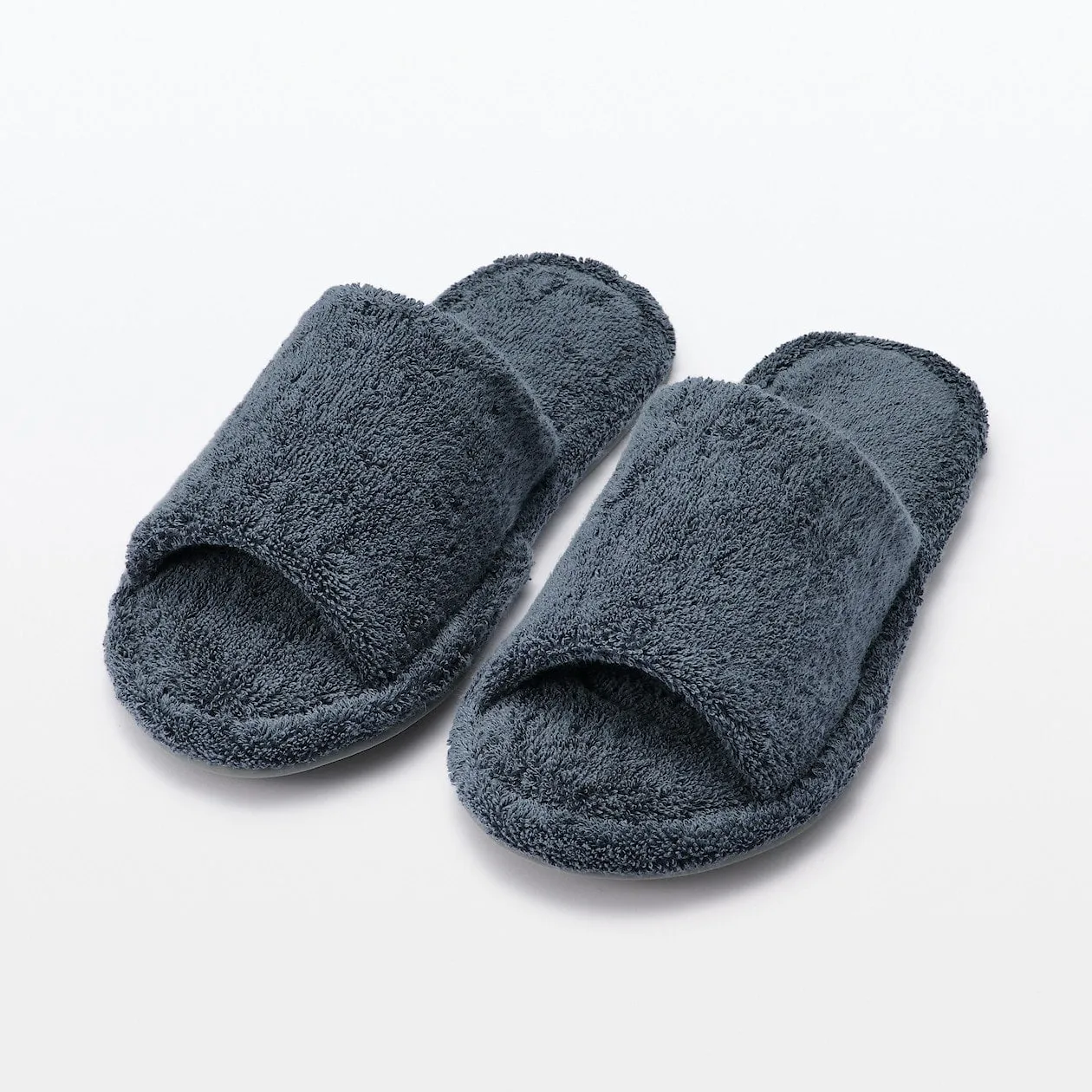 Open Toe Pile Slippers