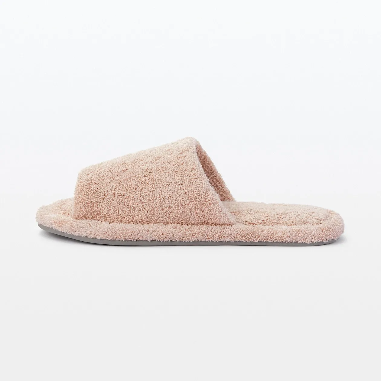 Open Toe Pile Slippers