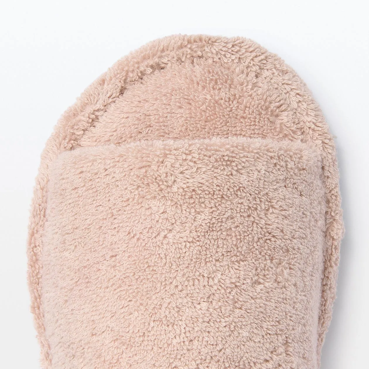 Open Toe Pile Slippers