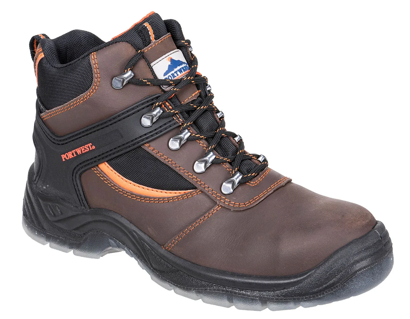 Portwest FW69 Steelite Mustang Work Safety Boot with Protective Steel Toe ASTM