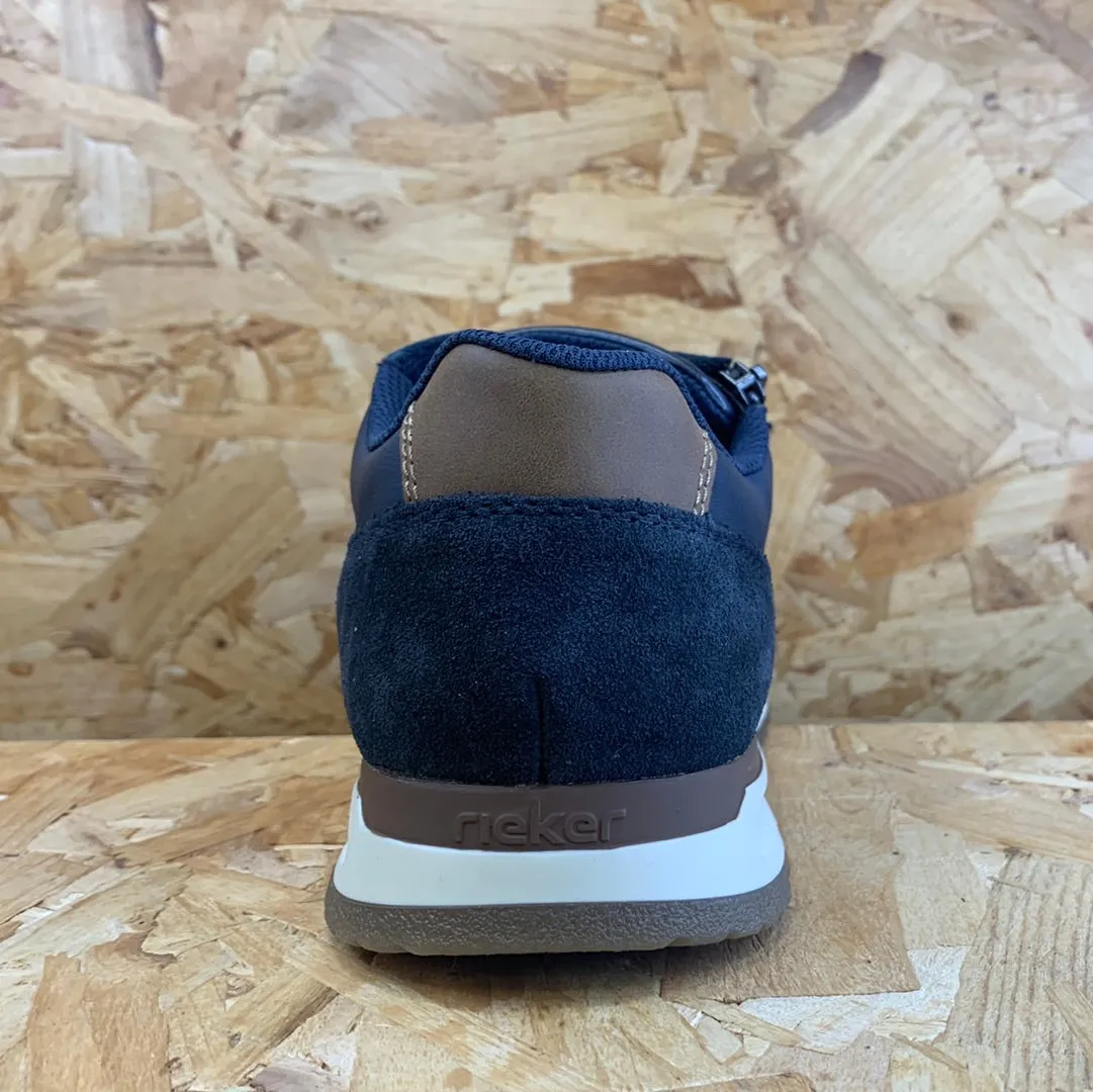 Rieker Mens Casual Trainers - Navy