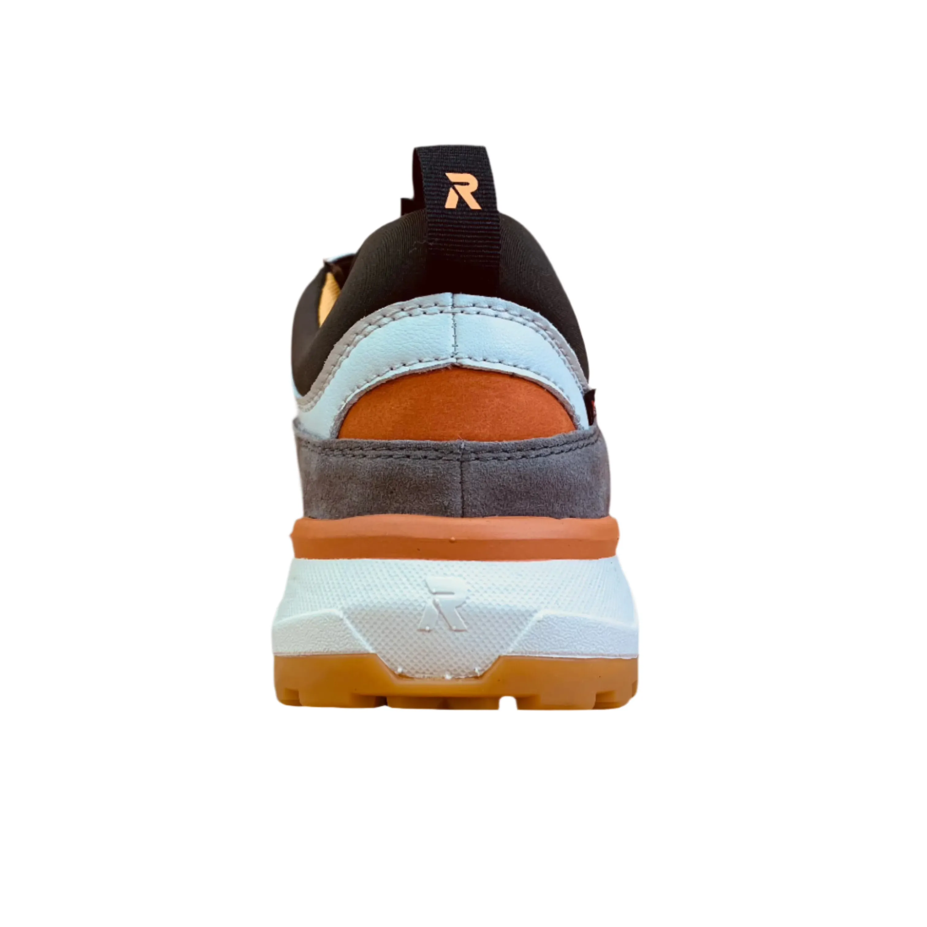 Rieker Mens Evolution Leather Trainers - Green