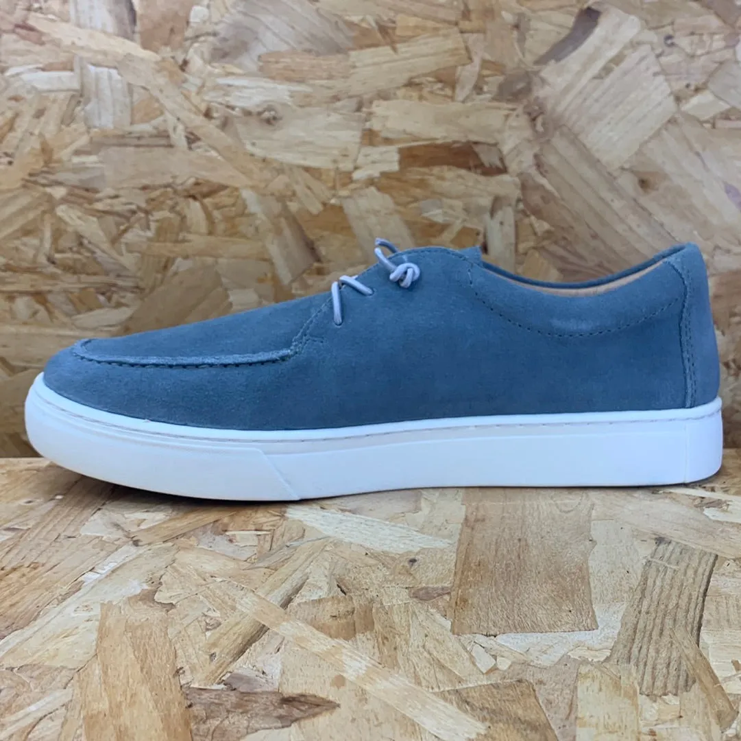 Rieker Mens Evolution Slip On Suede Mule - Blue