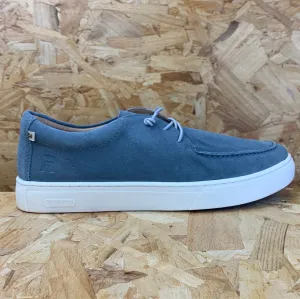Rieker Mens Evolution Slip On Suede Mule - Blue