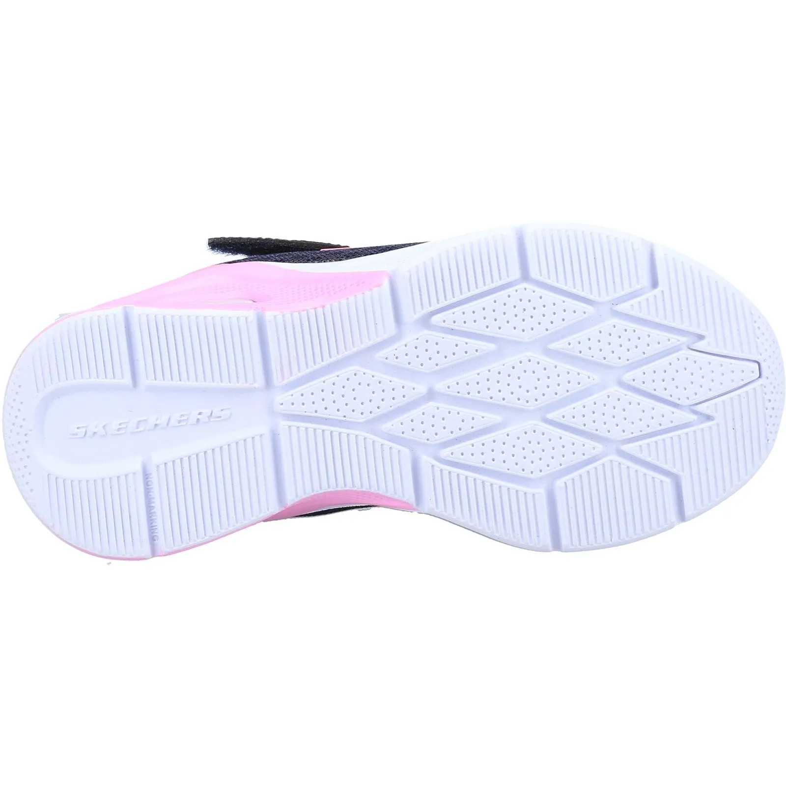 Skechers Girls Microspec Max Epic Brights Trainers - Navy