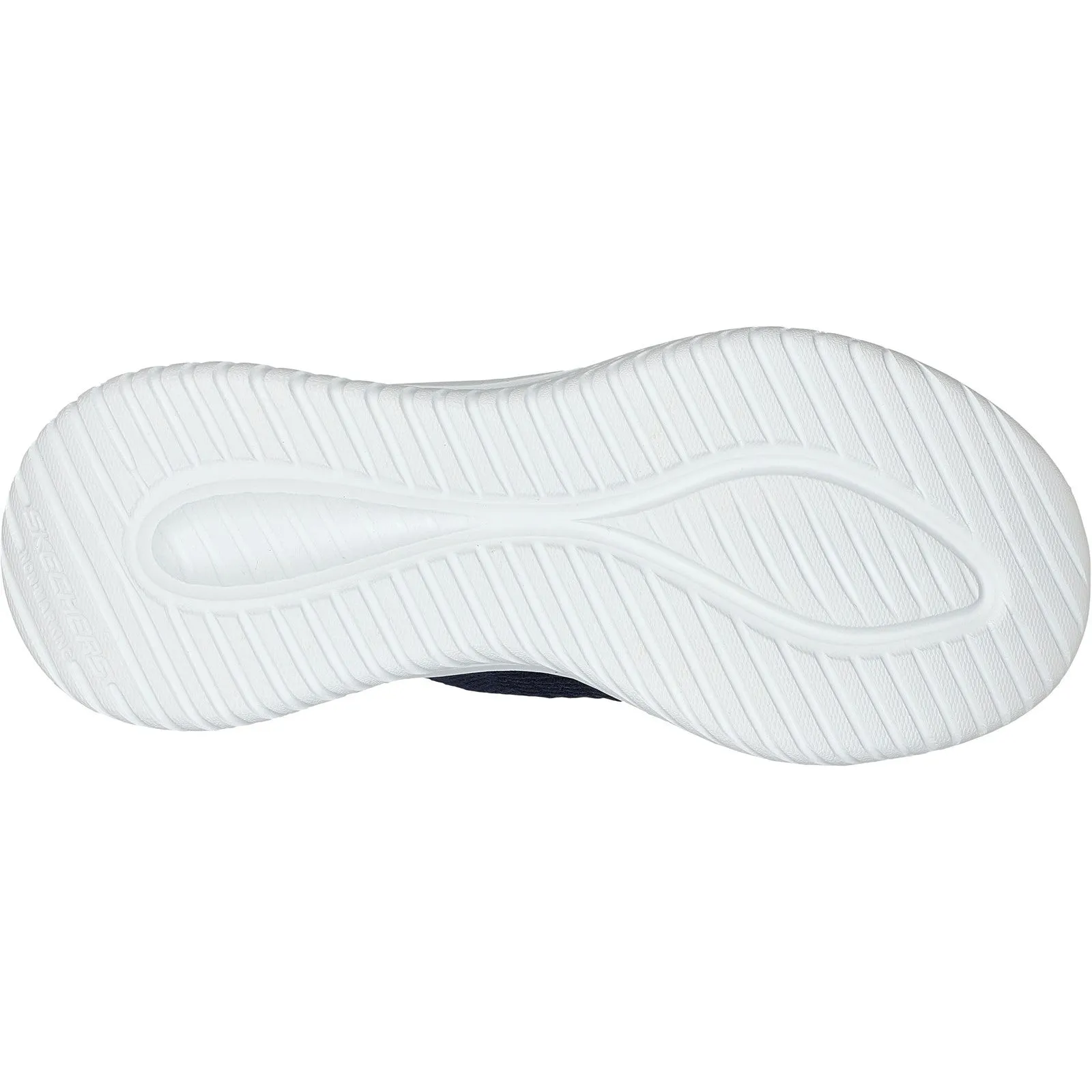 Skechers Girls Ultra Flex 3.0 Fresh Times Slip On Trainers - Navy