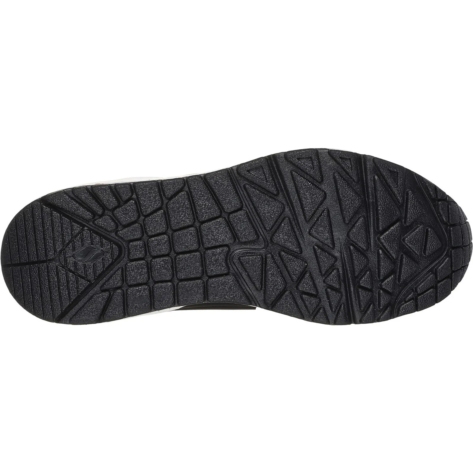 Skechers Kids Uno Gen1 Shimmer Away Trainers - Black