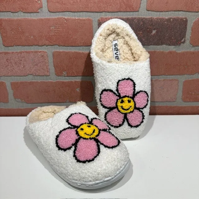 Slipper - Daisy - Pink