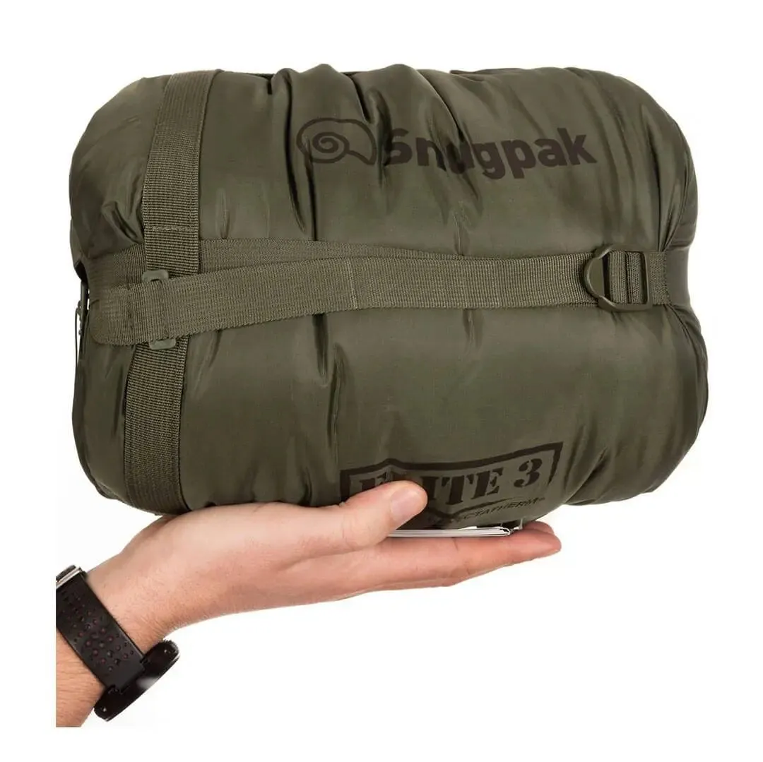 Snugpak Softie Elite 3 Sleeping Bag Olive Green