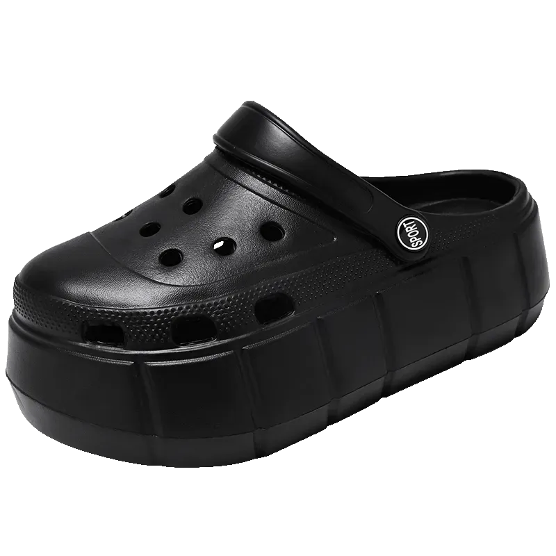 Summer tooling platform sandals cave slippers