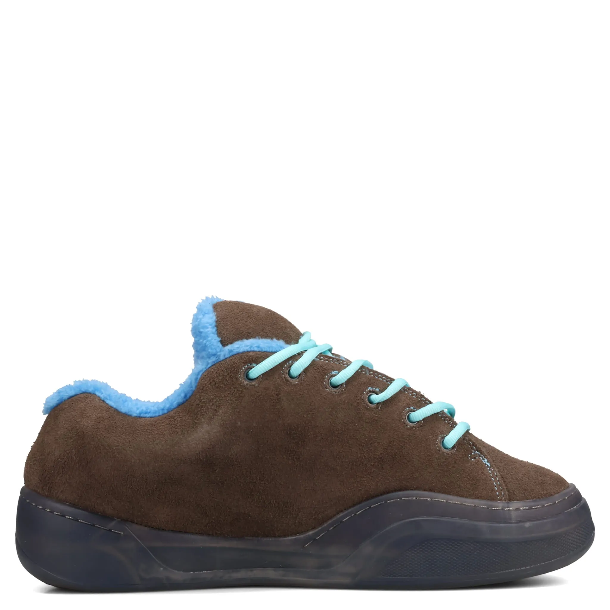 UNISEX SUEDE VAMP SKATE SNEAKER LEATHER / ELECTRIC GREY