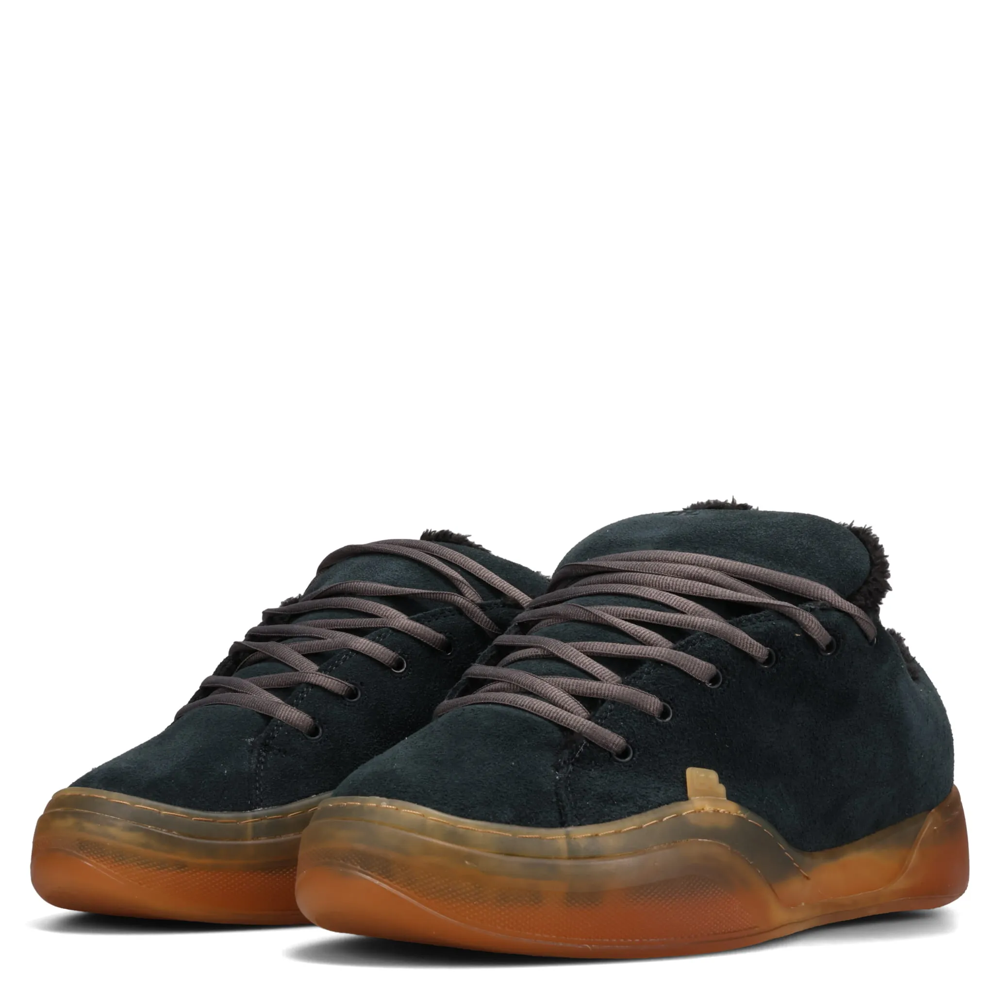 UNISEX SUEDE VAMP SKATE SNEAKER LEATHER / PIRATE BLACK