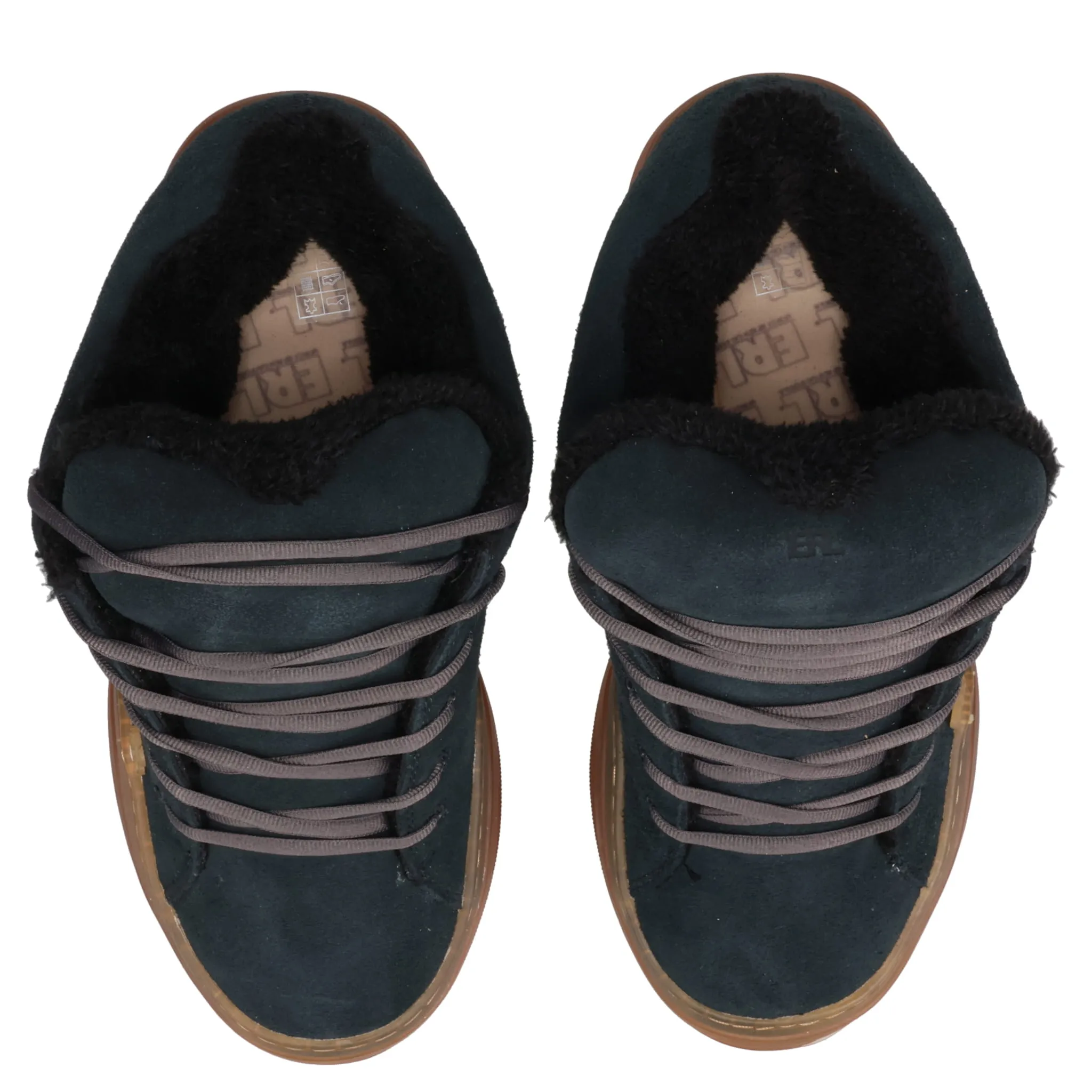 UNISEX SUEDE VAMP SKATE SNEAKER LEATHER / PIRATE BLACK