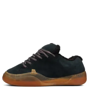 UNISEX SUEDE VAMP SKATE SNEAKER LEATHER / PIRATE BLACK