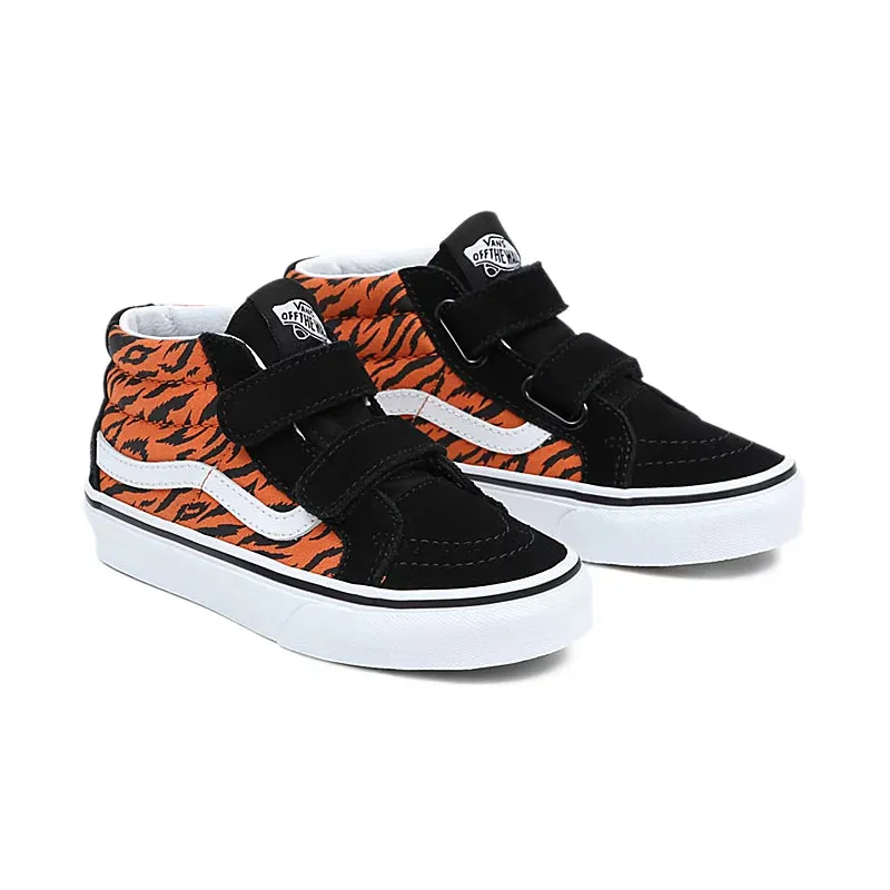 Vans SK8-Mid- Reissue V TIger - Orange/Black/White - Youth