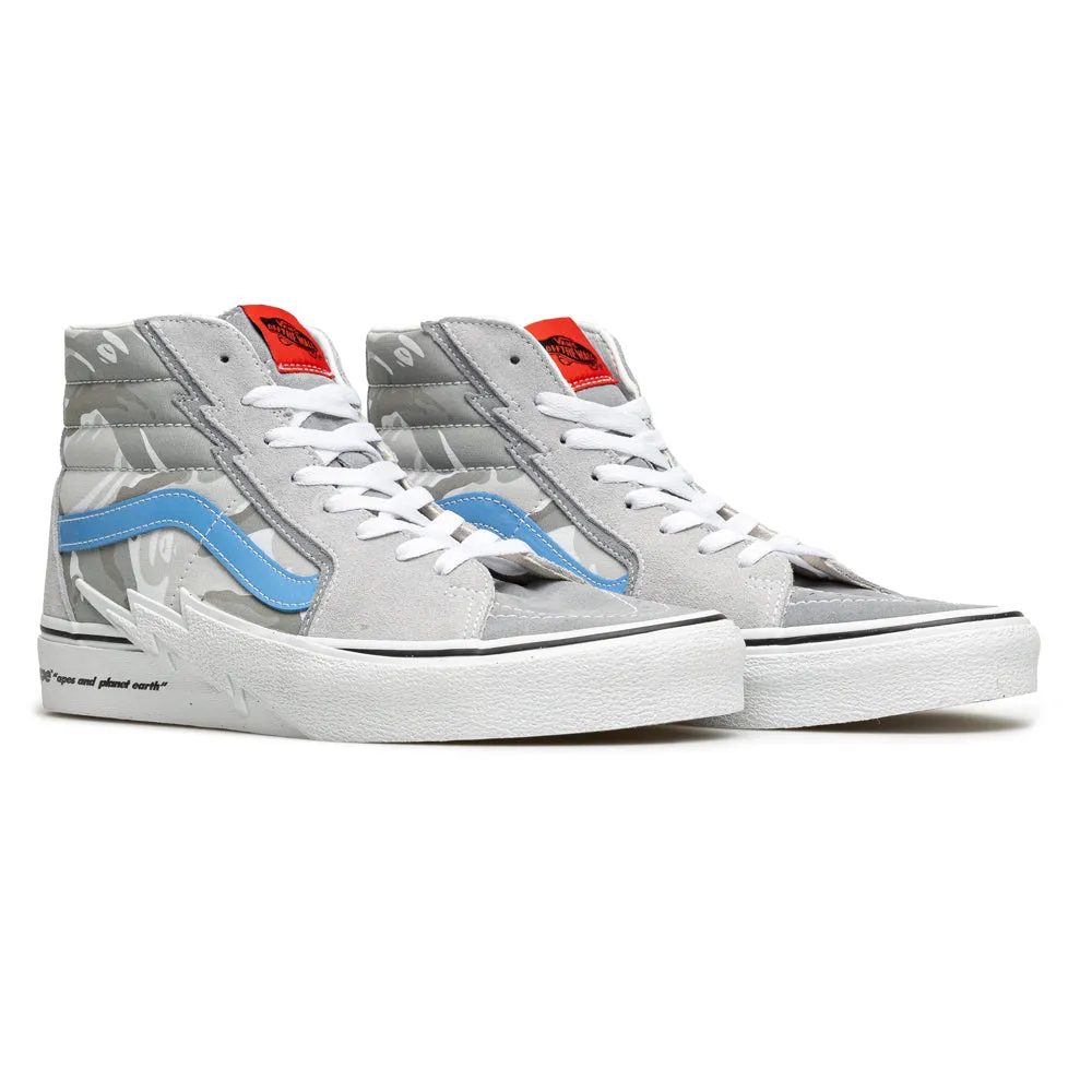 Vans x AAPE Sk8-Hi Bolt | Grey Blue