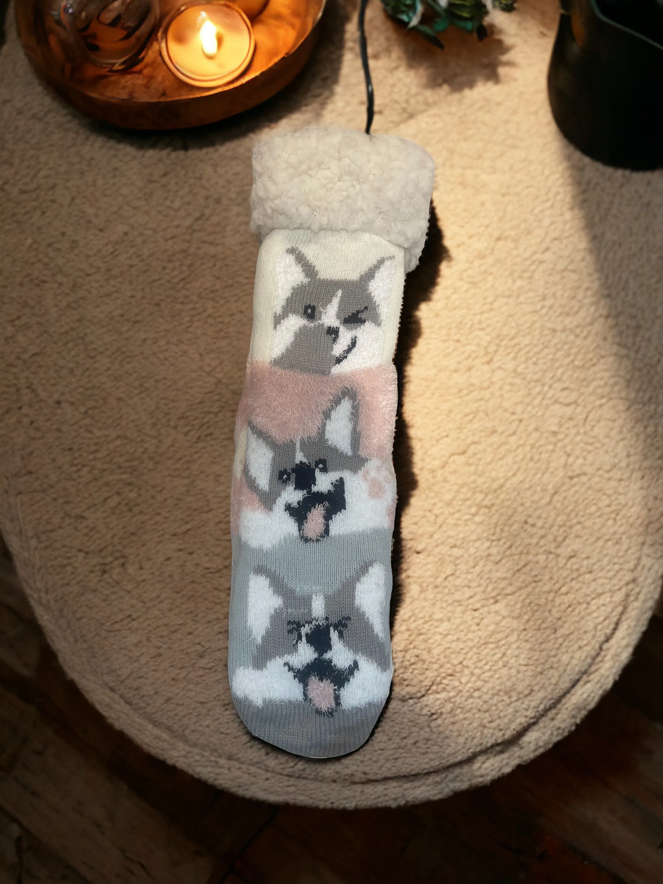 Women's Cozy Lined Warmer winter Slippers Socks