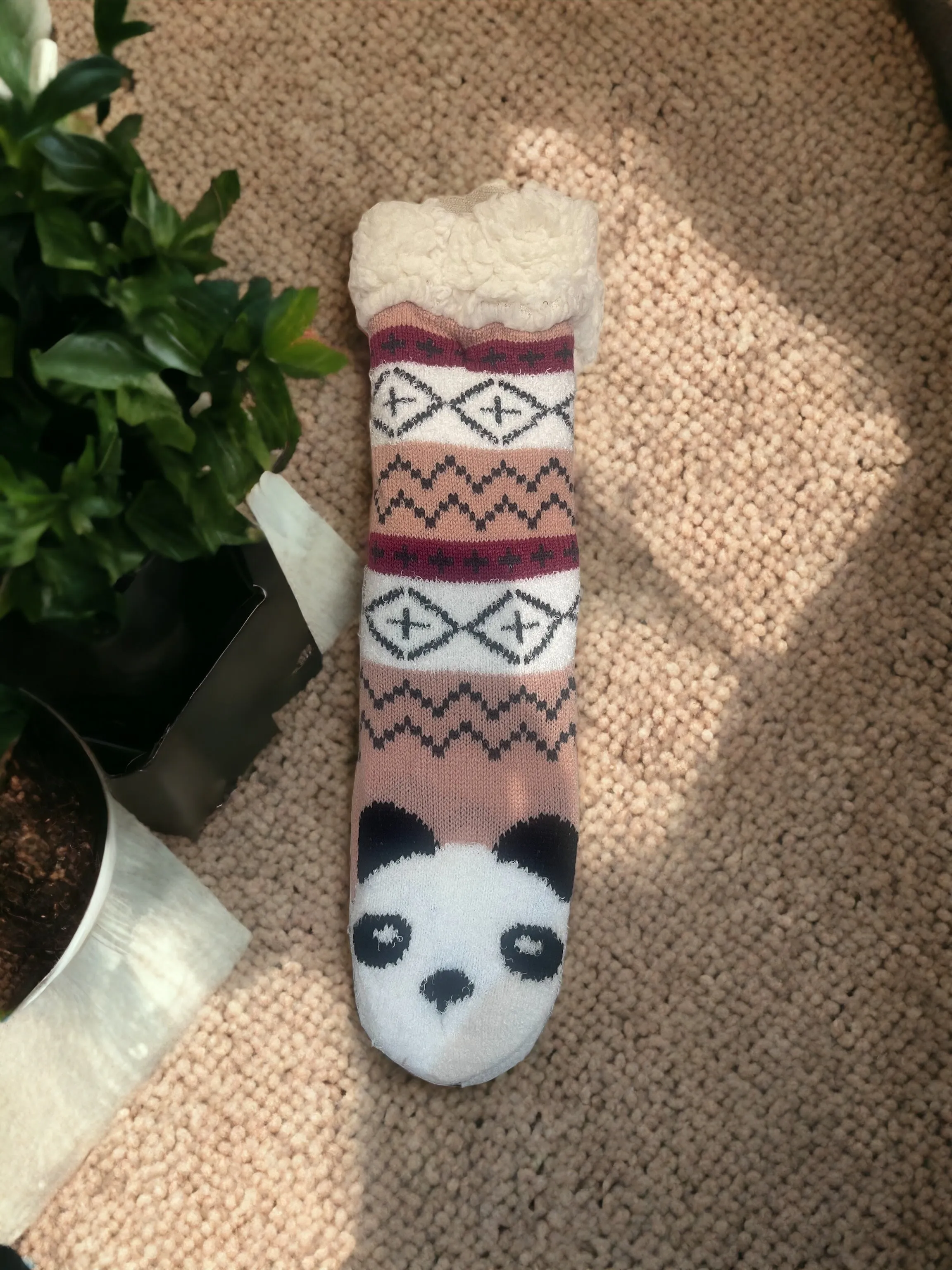 Women's Cozy Lined Warmer winter Slippers Socks